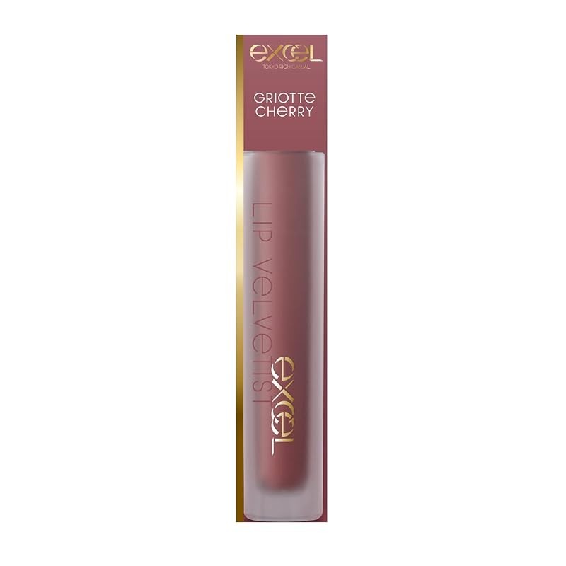 Excel Lip Velvety Test LV10 (Griot Cherry) Lip