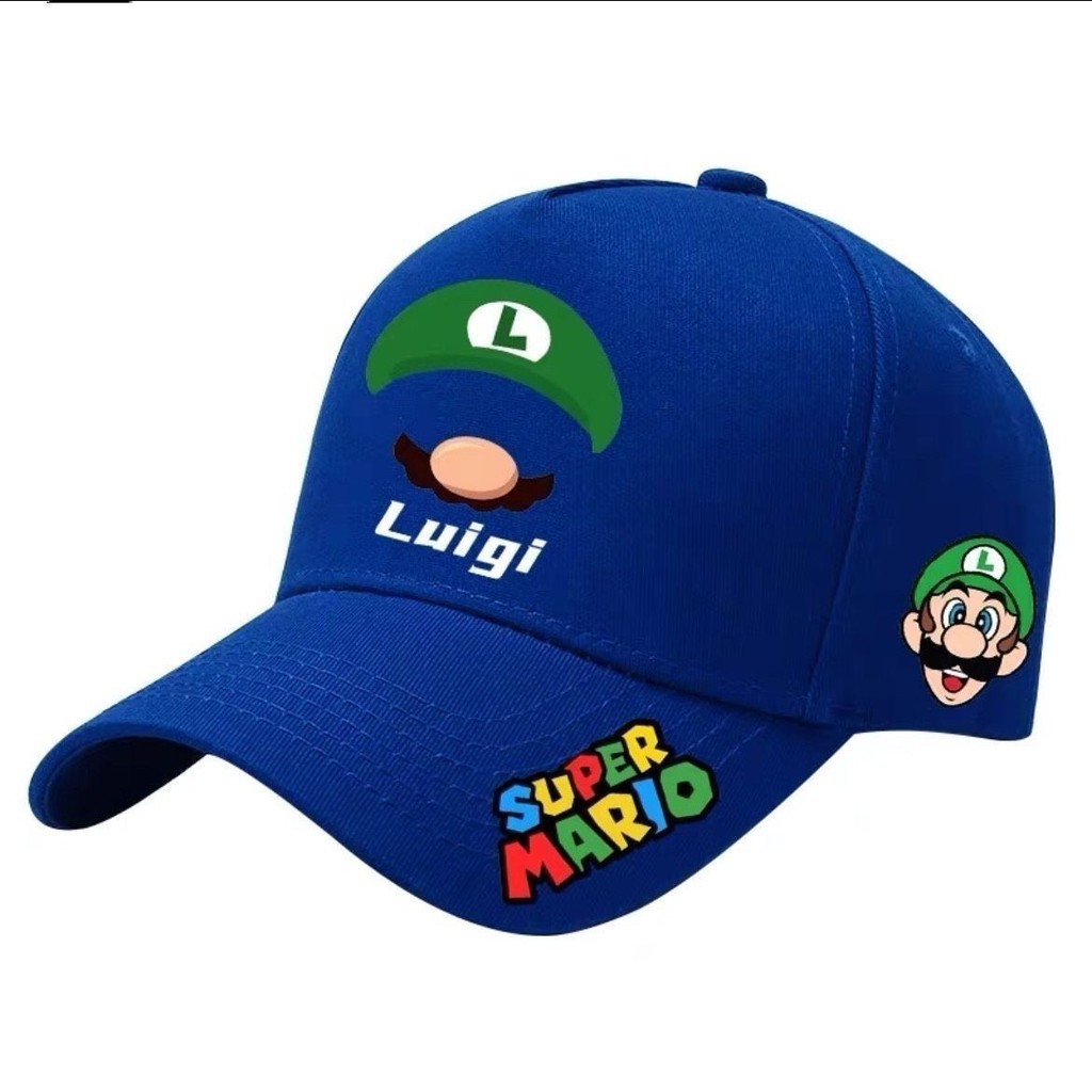หมวกเบสบอล Mario Bros ของแท้จาก Nintendo แบบ Luigis โทนสีครีม มีคุณสมบัติกันแดด MZ901