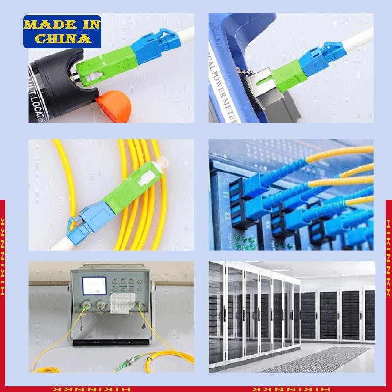 HIK SCMale to LC ขั้วต่อไฟเบอร์หญิง Singlemode Fiber Quick Connector