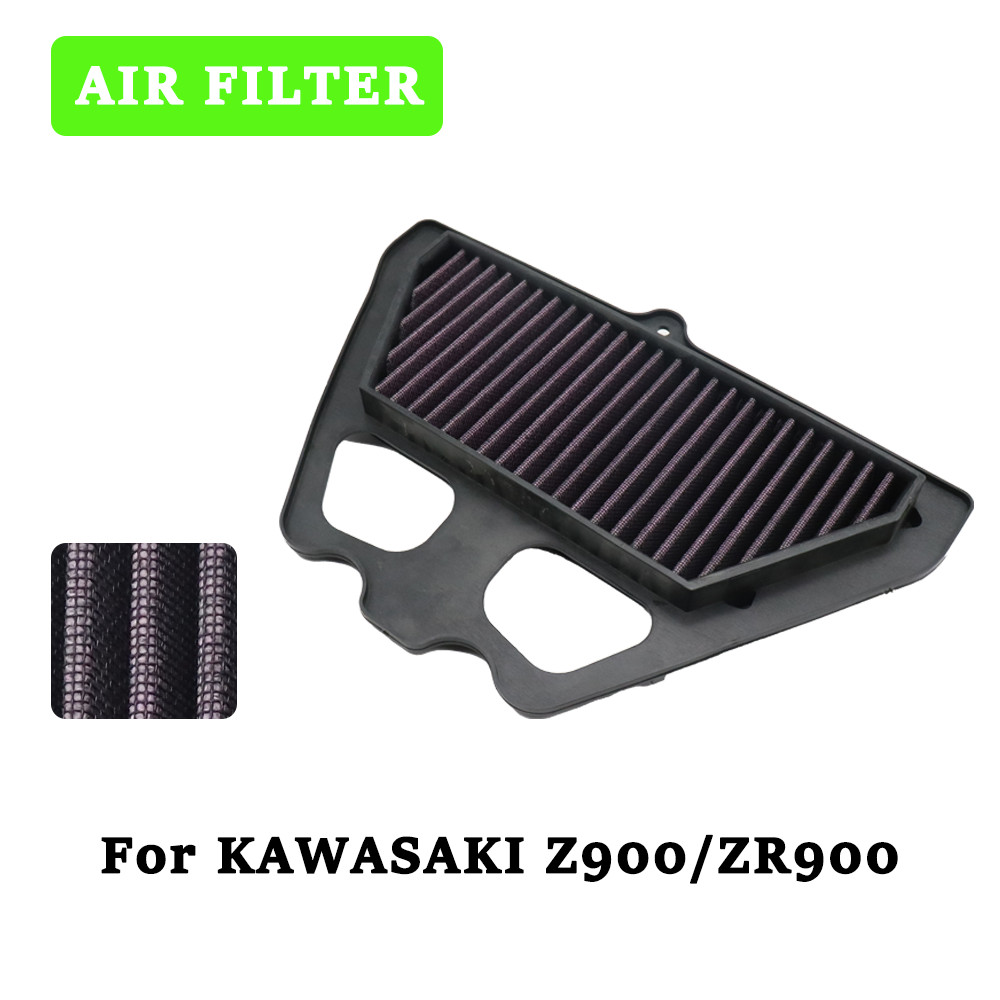 สําหรับ KAWASAKI Z900 ZR900 Z 900 ZR 900 รถจักรยานยนต์ไหลสูงกรองอากาศล้างทําความสะอาดได้อุปกรณ์เสริม