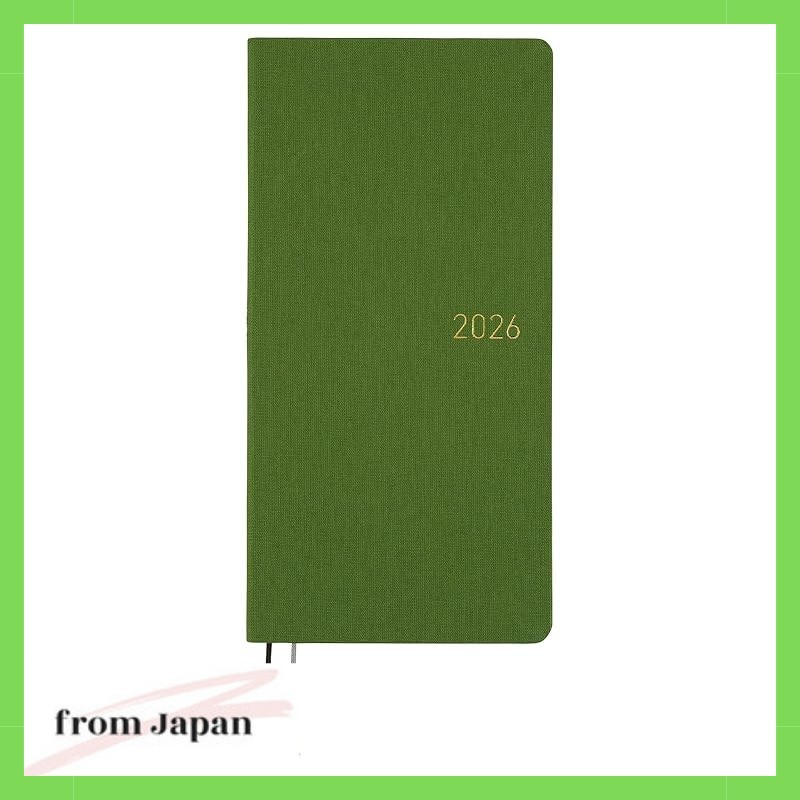 Hobonichi Techo 2026 weeks MEGA Colors/Antique Green 1月始まり Weekl...
