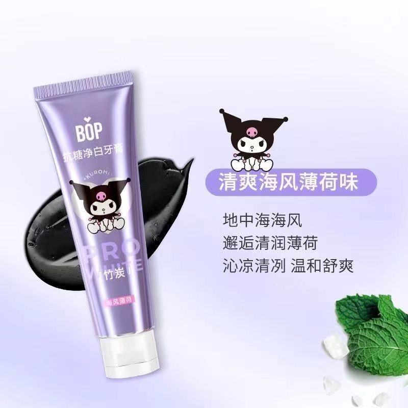 BOP Sanrio Kuromi Corn Dog Toothpaste Anti-Sugar Whitening Fresh Breath สารเติมแต่งฟันไวท์เทนนิ่ง20250903 - รูปที่ 5