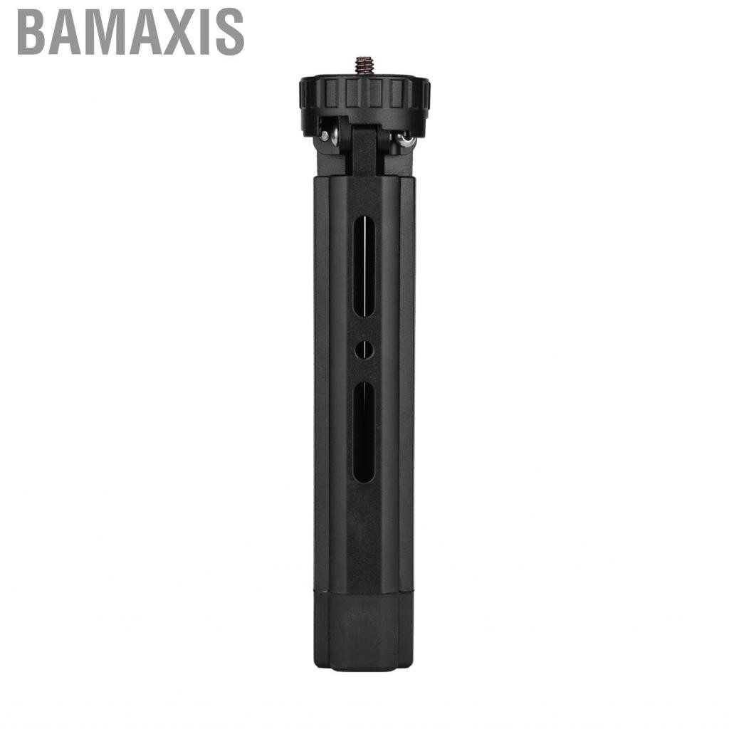 Bamaxis BAMAXIS-TH DESKTOP METAL TRIPOD ขาตั้งสกรู 1/4 นิ้ว 4 ระดับความสูงที่ปรับได้สำหรับกล้อง DSLR