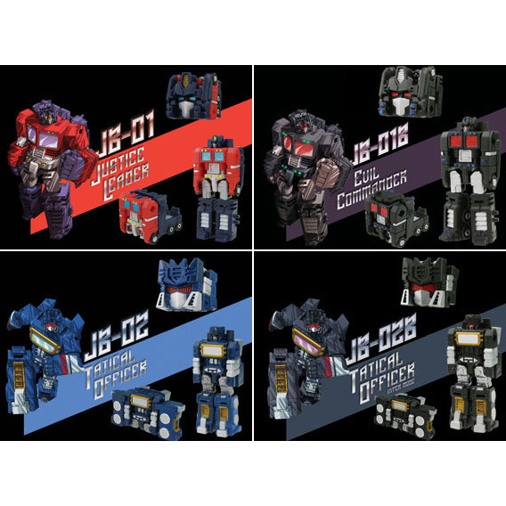 Transforming Toy Junk Star Blacksmith Shop Mini Leader Warrior JB01 Optimus Commander JB02 Sonic Rea