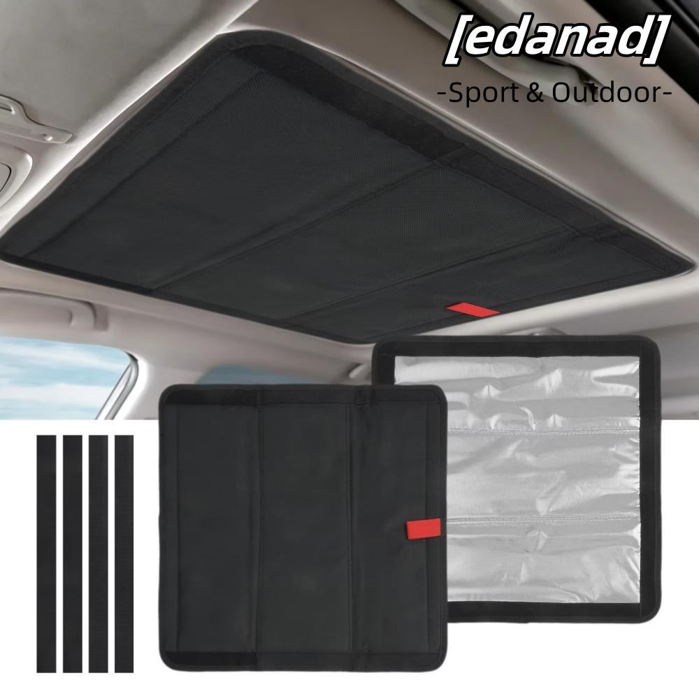EDANAD RV Skylight ฉนวนฝาครอบ, พับป้องกันแสงแดด RV Sunroof ม่านบังแดด, แบบพกพากันน้ํา Camper หน้าต่าง Sun Shade RV