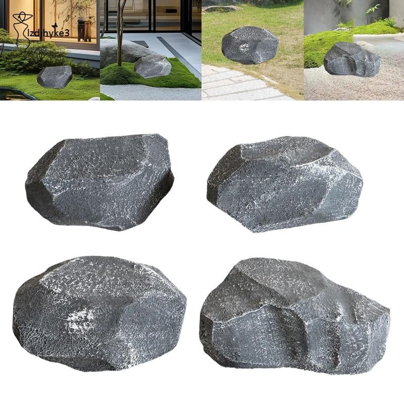 [lzdjhyke3] Fake Rock Multipurpose Creative Portable สําหรับปกปิดสายเคเบิลและอุปกรณ์