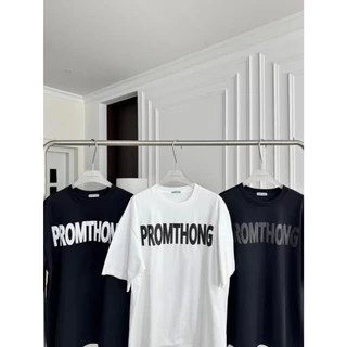 PREMIUM PROMTHONG Logo เสื้อยืดโอเวอร์ไซส์