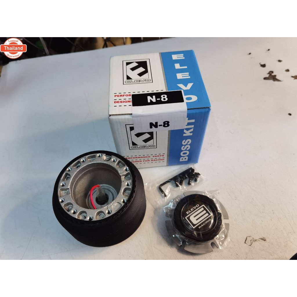 คอพวงมาลัยแต่ง เเหนา Nissan N8 ใส่รถรุ่น A32,A33,กะะBig-m95'98,ฟรอนเทีย,B14,NEO teana j31 ไม่มีแตรคร