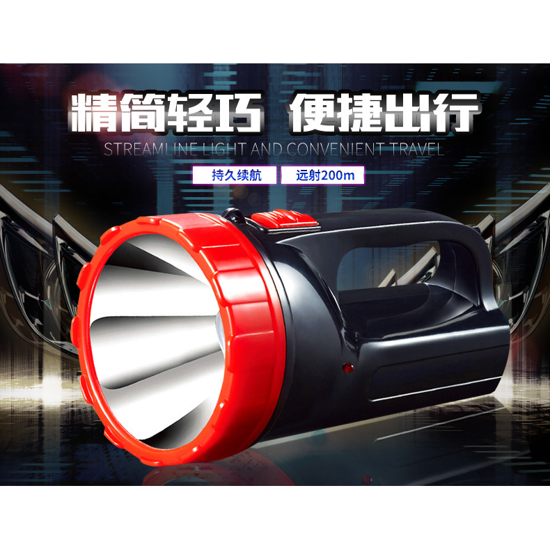 Yage LED ไฟฉายแบบชาร์จไฟได้กําลังสูงแสงที่แข็งแกร่งแบบพกพาไฟฉุกเฉินระยะไกลไฟฉายพกพาในครัวเรือน