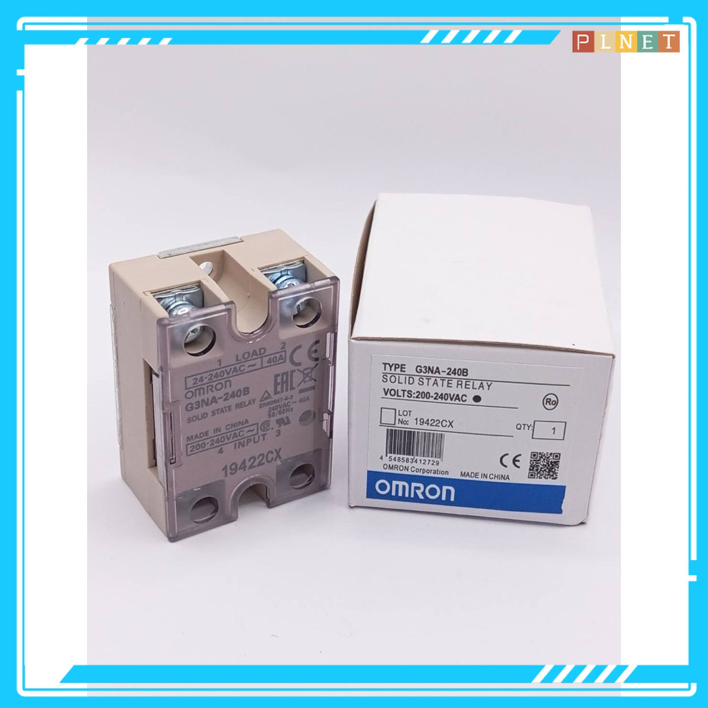 ร้านแนะนำ G3NA-240B ไฟ200-220v โซลิต รีเลย์ TYPE G3NA-240B SOLID STATE RELAY VOLTS:200-240VAC