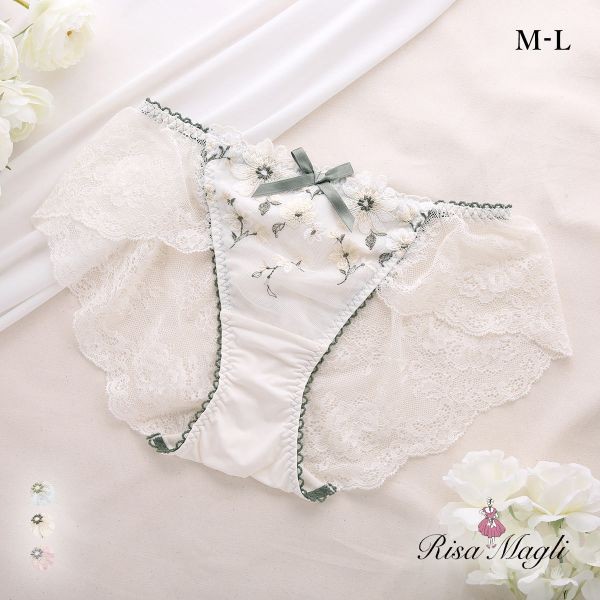 Risa Magli alma back lace panties (Sizes M-L)(2874541)(Direct from Japan)1