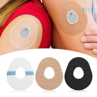Will Shower แผ่นแปะกันน้ํา แผ่นแปะกาวกันเหงื่อ กันน้ํา CGM Sensor ครอบคลุมตัวป้องกันสําหรับ DexcomG7