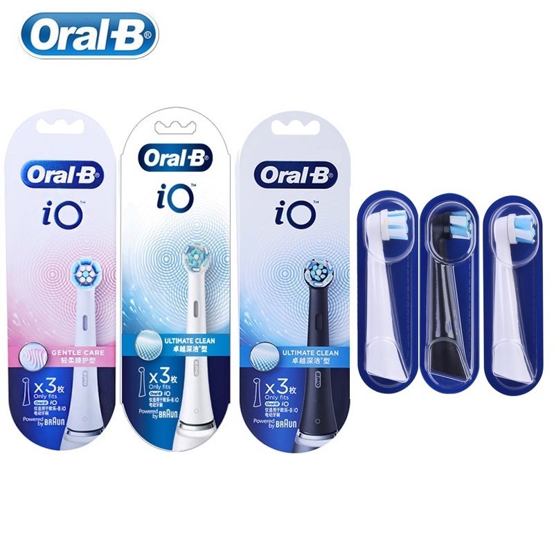 Oral-B iO Ultimate Clean เปลี่ยนหัวแปรงสีฟันไฟฟ้าเติม Gentle Clean หัวแปรงฟันสําหรับ OralB IO7 IO8 I