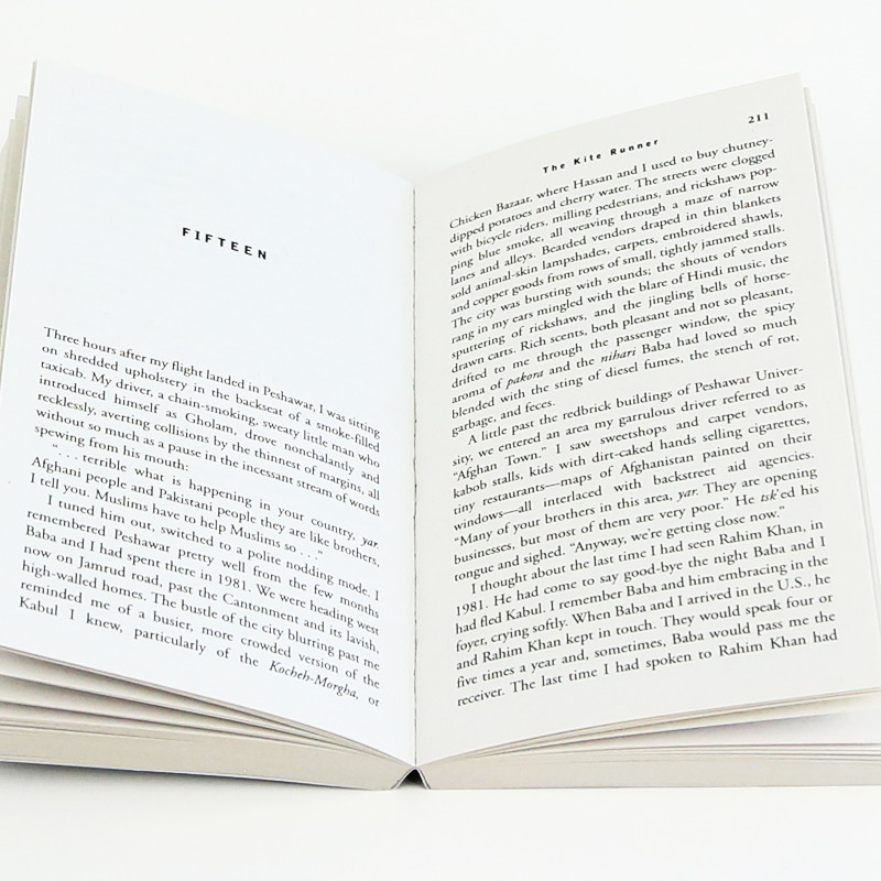 ต้นฉบับภาษาอังกฤษ The Kite Runner The Kite Runner Carrede.Husseini Brilliant Qianyang Hequnshan Echo