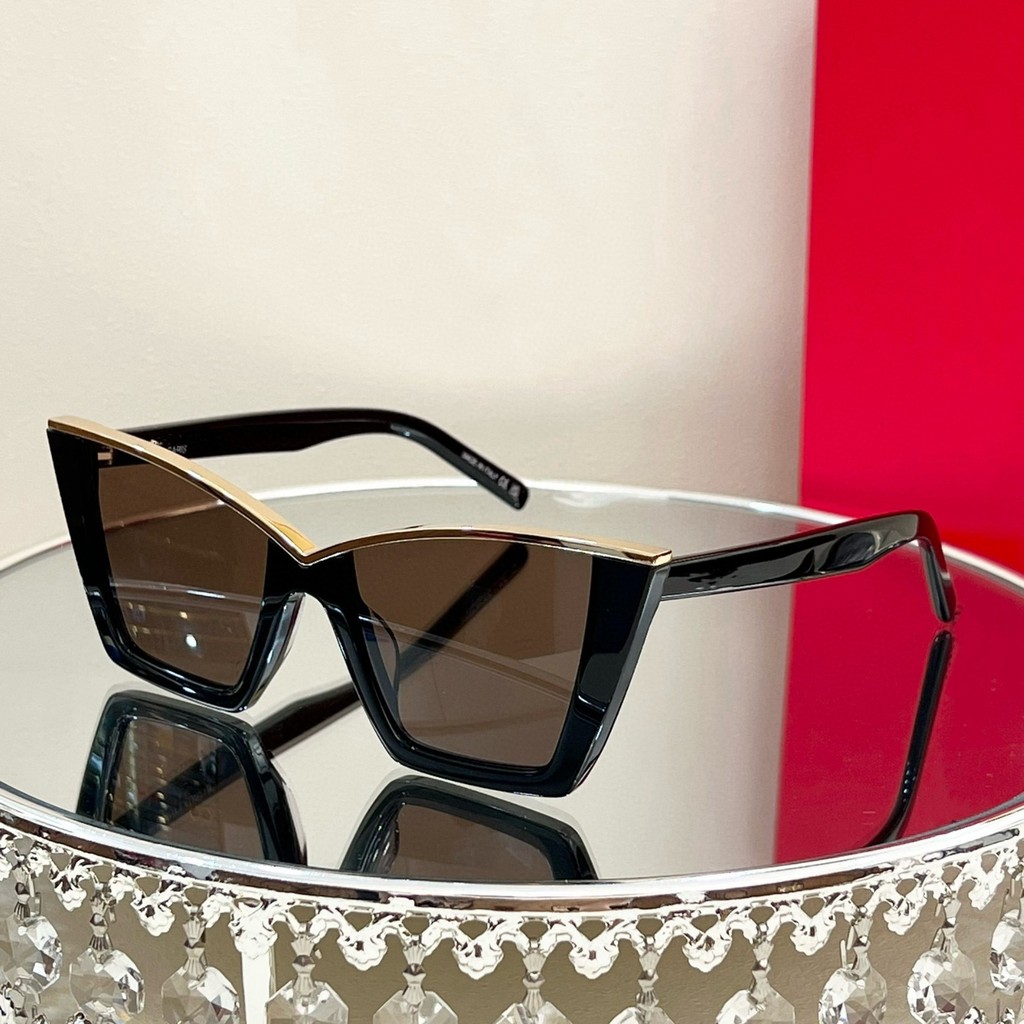 UI4I SLP SL570New Fashion Cat Eye Sunglasses Make Face Look Smaller Outdoor casual anti-UV women's s