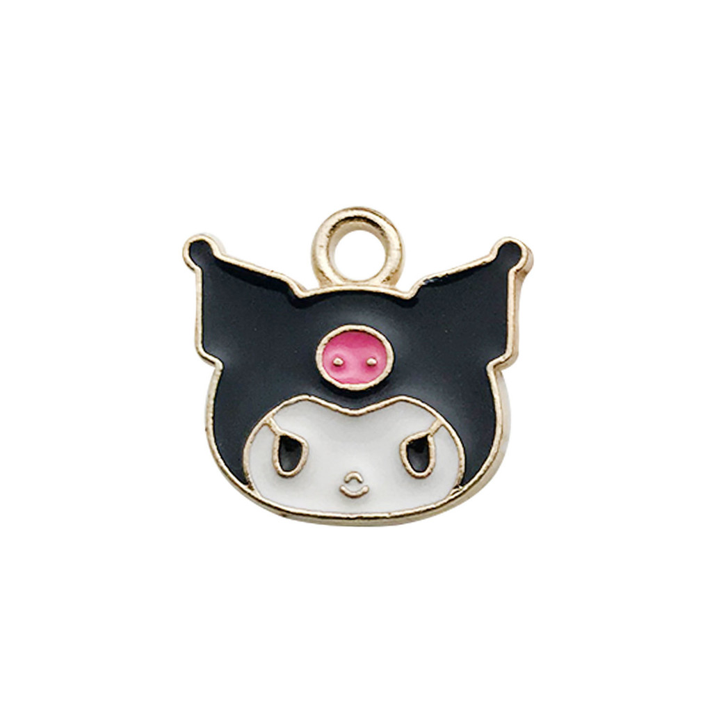 Sanrio คุโรมิ Kuromi Cinnamoroll กระเป๋า mymelody สร้อยข้อมือ กําไล จี้กระดิ่ง ผู้หญิง เด็กผู้หญิง