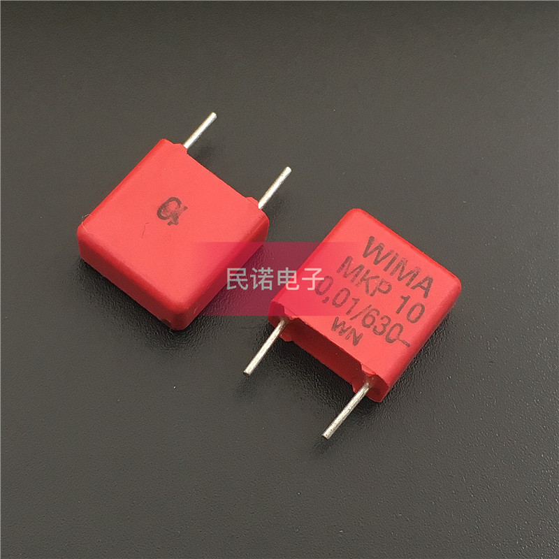 WIMA Weima Capacitor MKP10 630V 0.01 UF 630V103 10NF Pitch 7.5 มม.พร้อมสต็อก