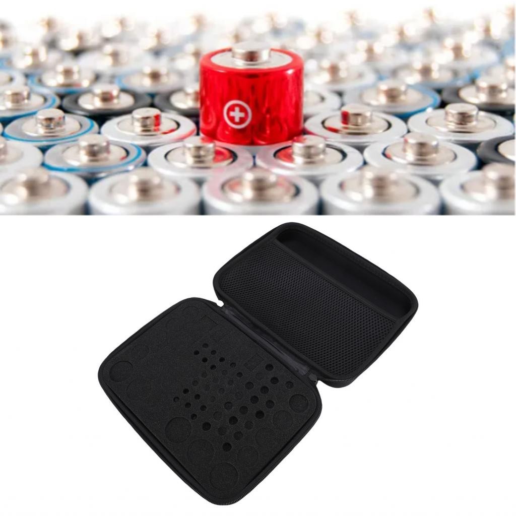 Bohumia-ph Hard Battery Organizer Storage Boxfor AA AAA CD 3V 9V แบตเตอรี่และเครื่องทดสอบปลอดภัย Spl