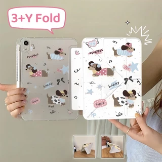 เคส iPad แม่เหล็กลายการ์ตูน สำหรับ Gen11 A16 Gen10 Air11 M2 M3 Air13 Pro 12.9 Mini6/7 Air4/5 10.9 Air6 Air7 Gen7/8/9case