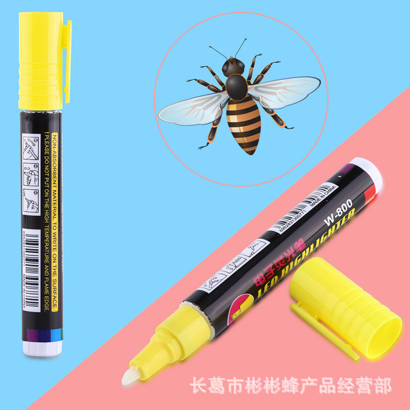 ประเภท Beeware Queen Bee Marker Bee Special Markerไม่เจ็บ Bee Highlighter Queen Bee Marker ขวด 9.16