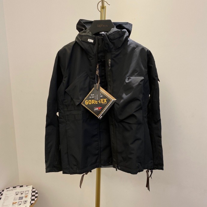 ACRONYM-FW-1819 J47TS-GT เสื้อแจ็คเก็ตผู้ชาย กันน้ํากันลม สำหรับฤดูกาลหลากหลาย