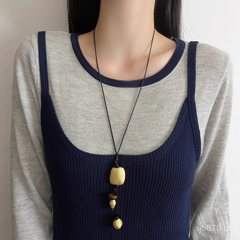 จี้แบบใหม่ปี 2025 สไตล์หรู Retro Knot สำหรับสร้อยคอของคุณ IRD1