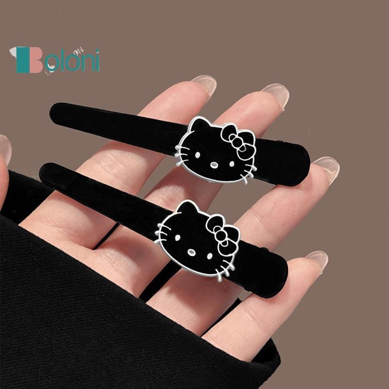 [Boloni] 4 ชิ้น คลิปหนังศีรษะแฟชั่น Hello Kitty เหมาะสำหรับสวมใส่ทุกวัน ของใหม่