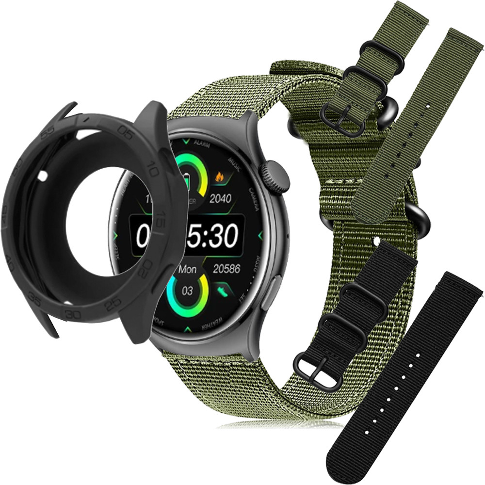 GOOJODOQ FB039 FB027 กรณีสมาร์ทวอท์ชกรณีป้องกันหน้าจอกันชนสําหรับ GOOJODOQ FB039 FB027 สายรัดสายรัดข