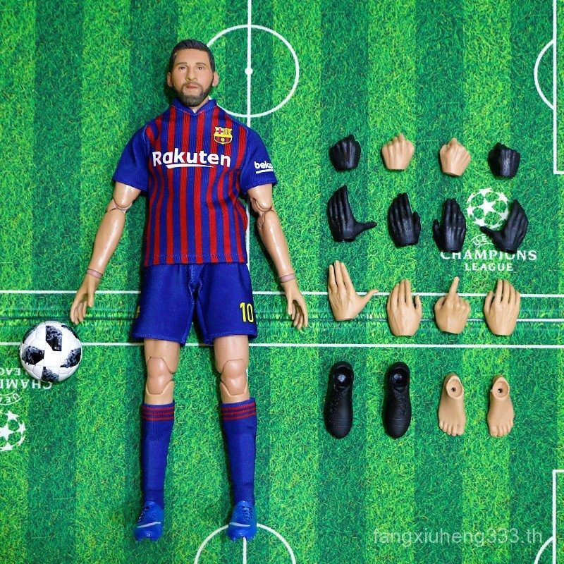[Soldier Figure] Messi Figure C Luo Figure 1/6 Soldier Figure Model Mubappe Sarah Football Doll Nemb