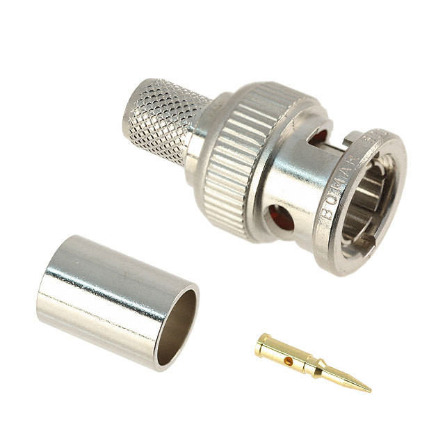 พร้อมสต็อก Bomar/SBC1694A ซ็อกเก็ตหญิง BNC PLUG STR 75 OHM CRIMP เดิมแท้