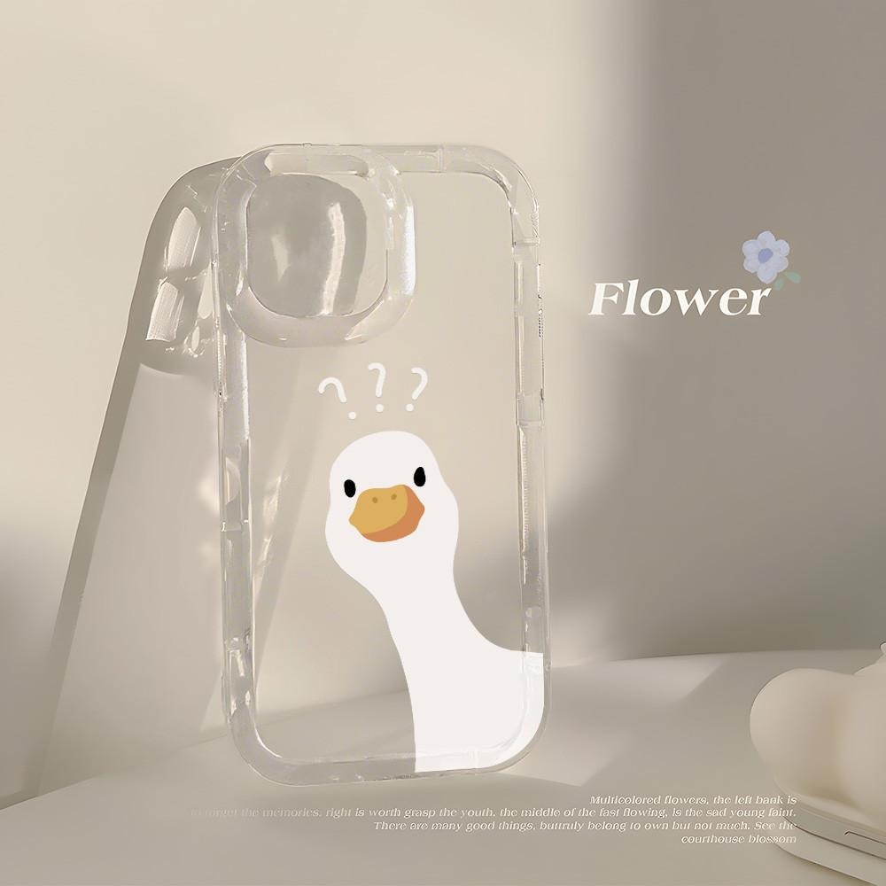 ปัญหา เคสเป็ดสําหรับ iPhone 17 16Pro 15 14 13 12 11 Pro Max XR 7 8 SE ปลอกอ่อนกันกระแทก - รูปที่ 5