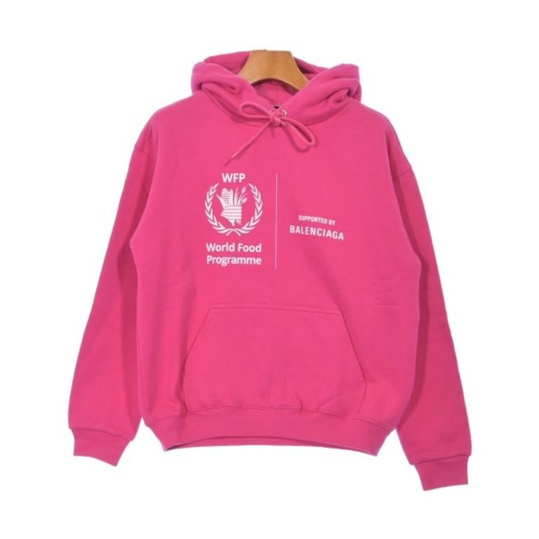 Balenciaga Aga Hoodie pink Women Direct from Japan Secondhand