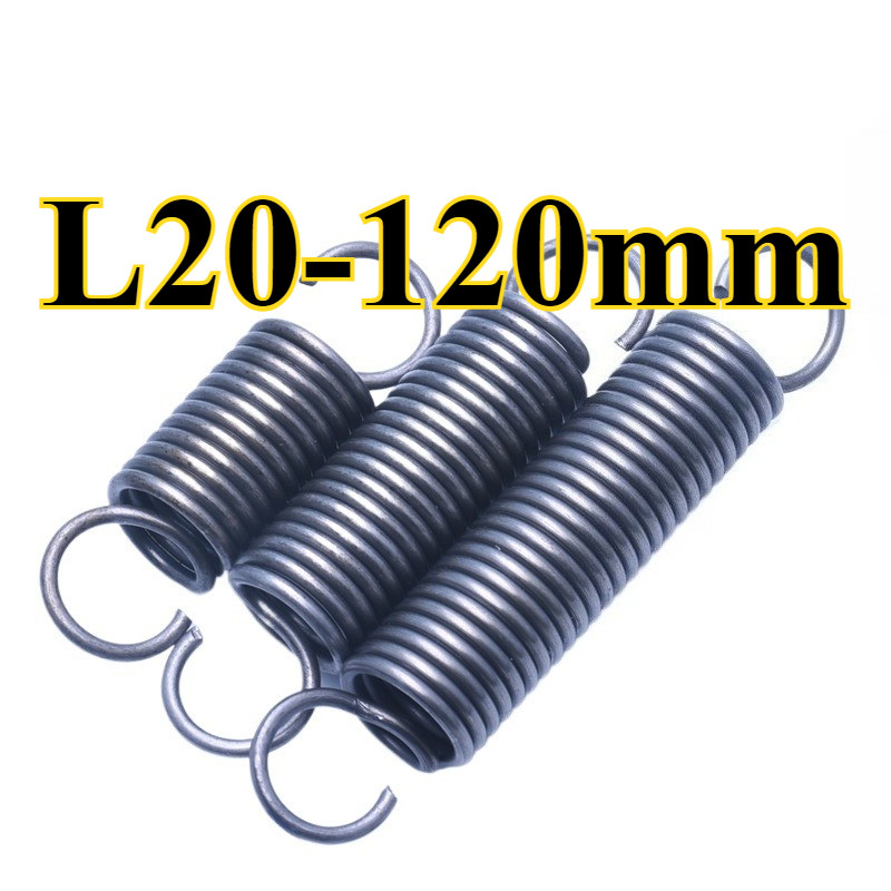 d=0.5mm,OD3/4/5/6mm,L=20~120mm สปริงขดยืด/อย่างดี สปริงเกี่ยวท่อ/สปริง สปริงดึงปลายท่อเหล ็/Tension Spring สปริงดึงพร้อมตะขอ ทาประตูโรงรถ บุนวย เครื่องแกว่ง(YDD-XDT-TH1)