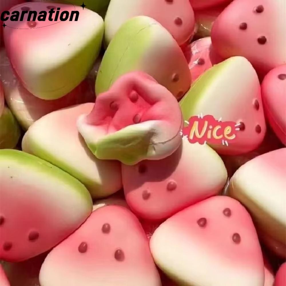 CARNATION ของเล่นบีบ, ​​รูปผลไม้ตลก​​ การออกแบบหยิกและบีบ​​ ของเล่นสกุชชี่กันความเครียด​​, อารมณ์ที่นุ่มนวลและทนทาน ​​ปลอดสารพิษ & ปลอดภัย​​ ของเล่นอยู่ไม่สุขที่เพิ่มขึ้นช้า​​