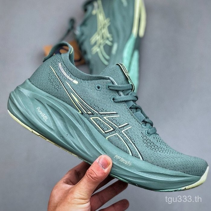 Gel Nimbus 26 Men Running Shoes Nimbus 27 Shock Absorption Sport Shoes 1011B794-300