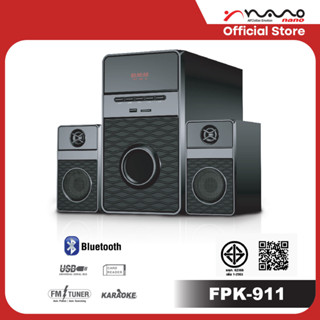NANO ลำโพงคอม เสียงดี เบสแน่น (2.1 CH, 65 วัตต์) รุ่น FPK-91…