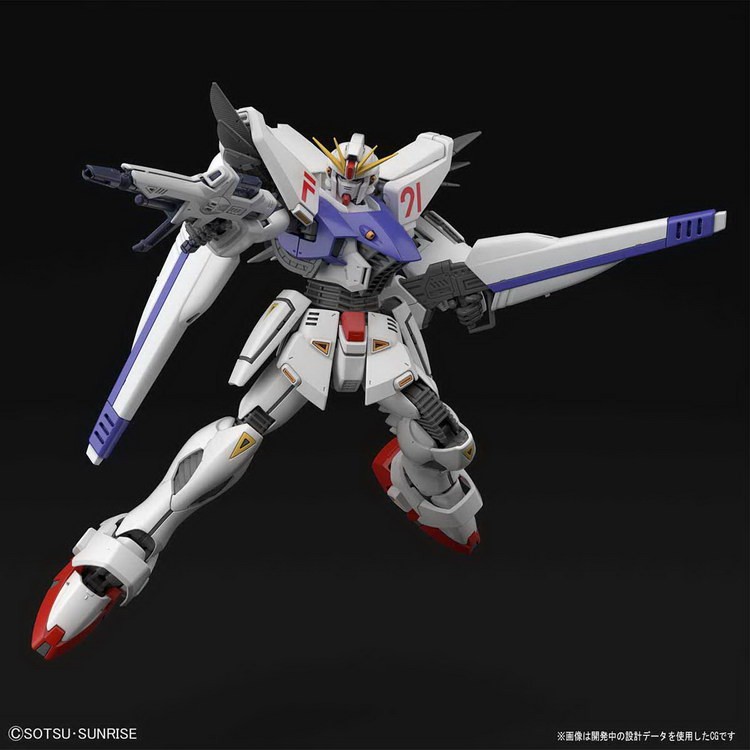 พร้อมสต็อก Bandai MG 1/100 F-91 F91 Gundam Ver2.0 รุ่นประกอบสินค้าของแท้