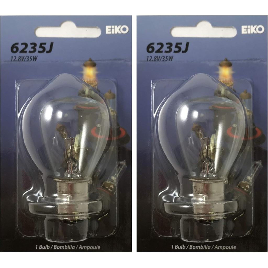 Sherco-ไฟใสอัตโนมัติ 12.8V 35/35W RP-10 P15D-3 ฐานหลอดไฟฮาโลเจนไฟหน้าแทนที่ A7028-2 แพ็ค