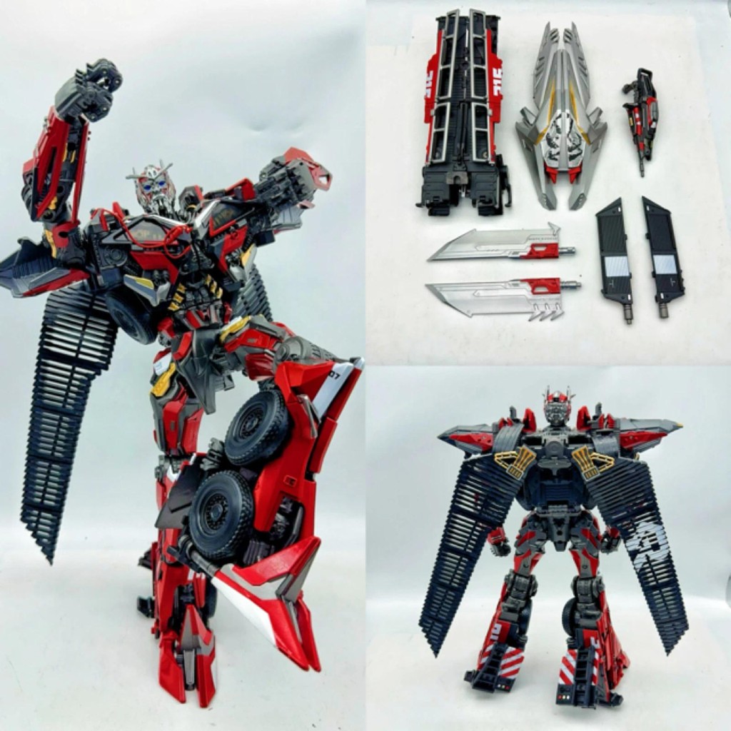 Transformation OV01 OV-01 Sentinel Prime Fire Engine Oversize KO SS61 ภาพยนตร์ Serise Alloy Part Act