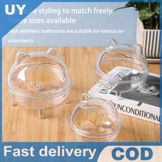 หนูแฮมสเตอร์ห้องน้ําโปร่งใสขนาดเล็กสัตว์เลี้ยงทรายอาบน้ํากรง…