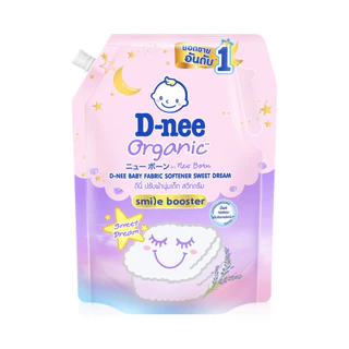 D-nee Baby Fabric Softener Organic Sweet Dream 1100ml ดีนี่ น้ำยาปรับผ้านุ่มเด็ก ออร์แกนิค.