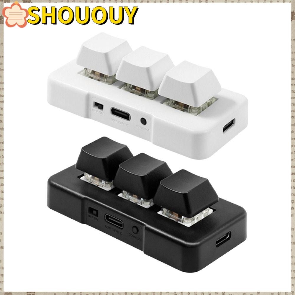 คีย์บอร์ด SHOUUY, สีดําสีขาว MK321U MK321G MK321BT คีย์บอร์ดที่กําหนดเอง, USB + BT Dual-mode Mini อุ