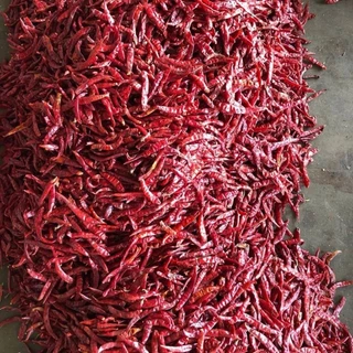 เด็ดแท้ พริกแห้งจินดาอินเดีย(เด็ดแท้100%) น้ำหนัก 1 kg.