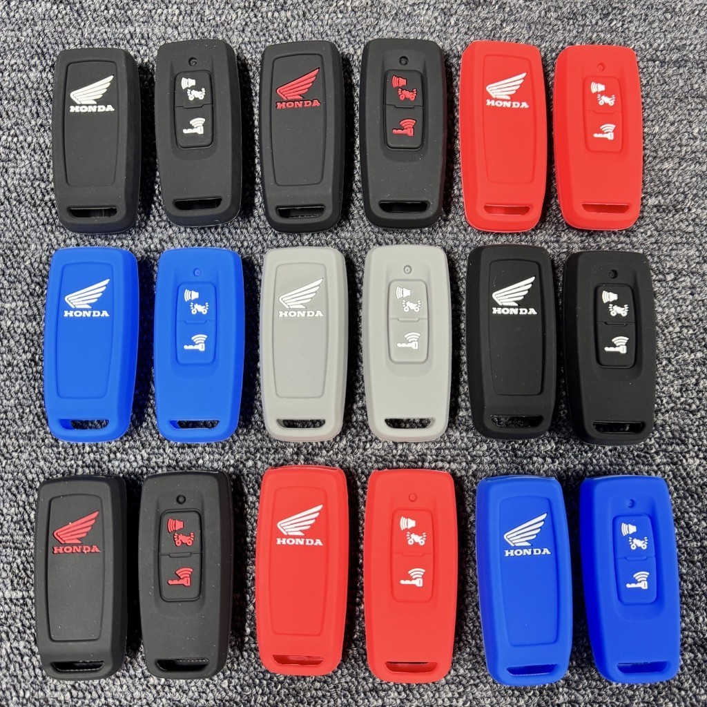 ซิลิโคนกุญแจรีโมท Pcx160(2021-2024),Forza350(2023),Click160,Adv350,Scoopy-i 2023,Lead 125,Giorno ปลอกหุ้มกุญแจรีโมท CB