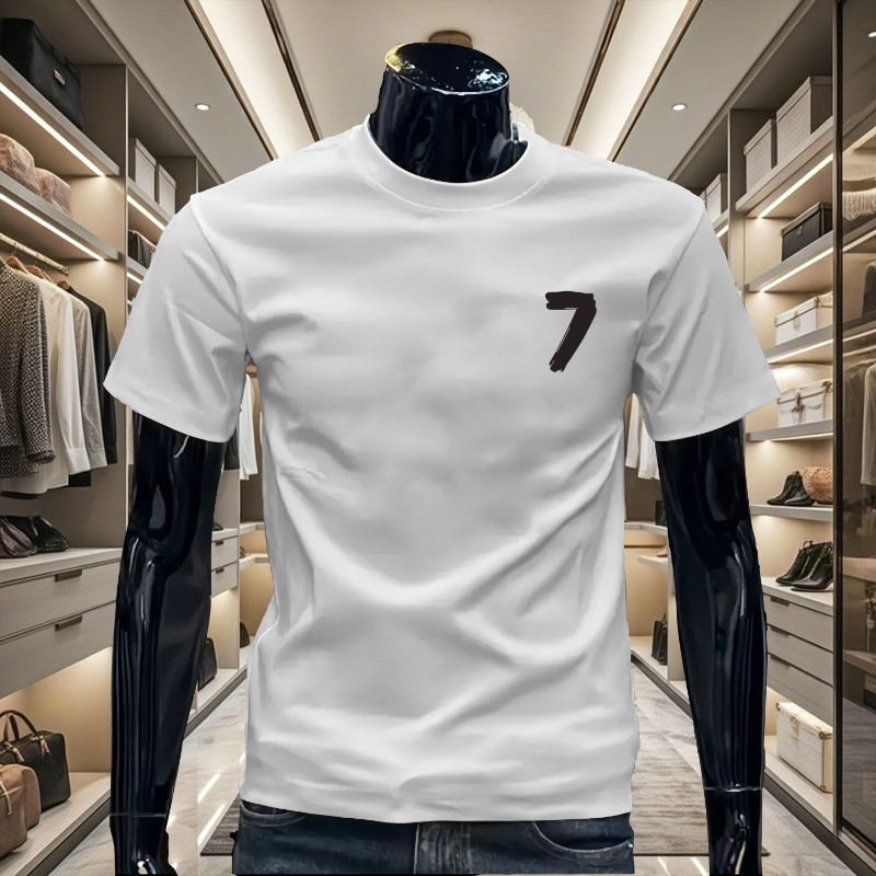 2025 NEW 2025P17 (Pure Cotton 230g) D2370 Black/White/Colorful M-5XL new23 OUF7