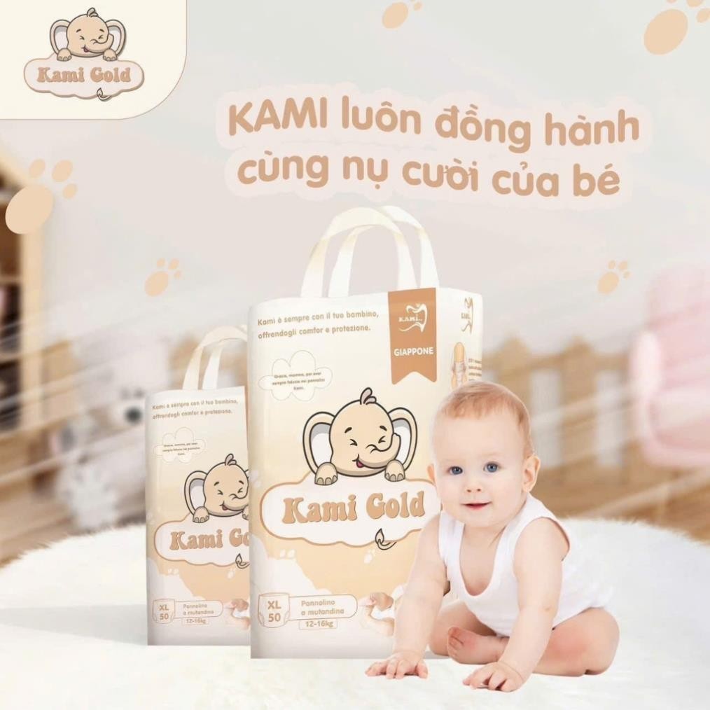[ของขวัญ] ผ้าอ้อม Kami Gold คุณภาพสูง บาง และนุ่ม ทุกขนาด NB/S/M/L/XL/XXL/3XL