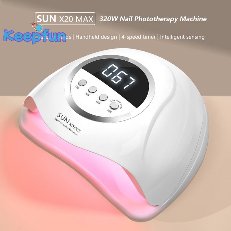 [Keepfun] 320W LED UV Lamp Dryer For Nails Gel Polish Drying Lamp With 4 Timer Setting Auto Sensor P
