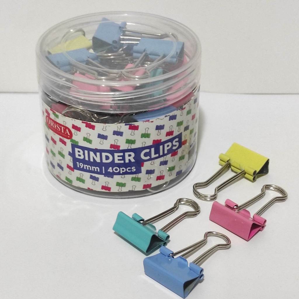Binder Clip Jar สี 105/107 ORISTA