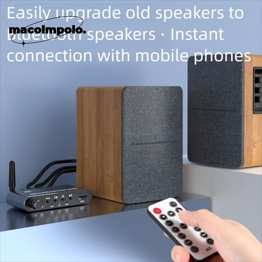 ออปติคอลดิจิตอลเป็น 3.5 มม. 4 in 1 พร้อมตัวรับสัญญาณบลูทูธ 5.1 ตัวแปลงเสียงดิจิตอลเป็นอะนาล็อก, โลหะ