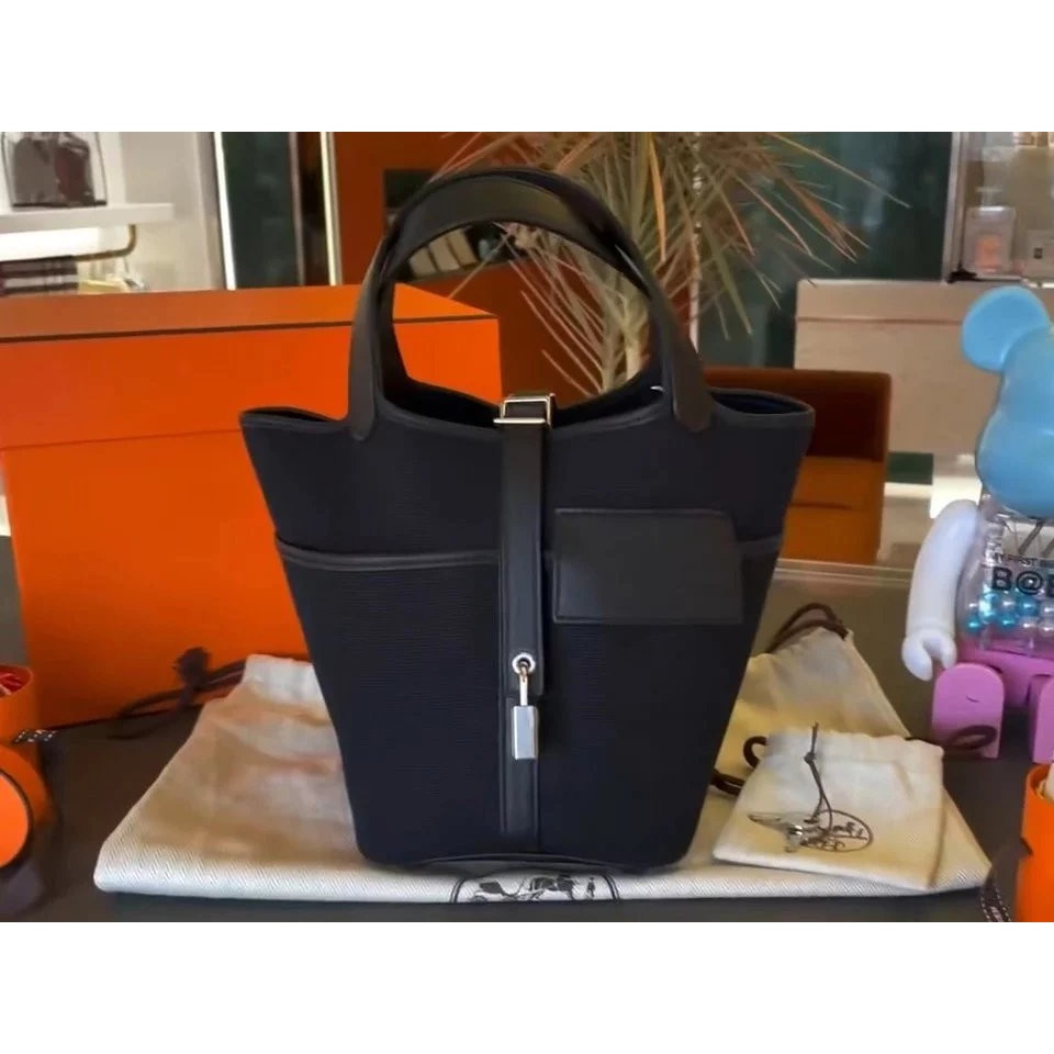 Hot Circle ️ One Pack Hard to Begin 23 New Style Cargo Picotin ตะกร้าผัก|||กระเป๋าผ้าใบและหนังสามารถ